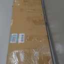 VIZ-PRO Double-Sided Mobile Whiteboard, 72 x 40 Inches, Magnetic Rolling Dry Erase White Board on Wheels with Aluminium Frame and Stand