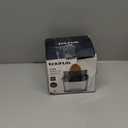 Citrus Juicer with 2 Interchangeable Cones, Premium Glass Container, Easy-to-Clean, Compact Design, Perfect for Limes, Oranges, and Lemons - Durable, Hygienic, and Versatile for Everyday Use