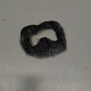 Mustaches Self Adhesive Inmate Fake Beard Goatee for Kids, Novelty, Small False Facial Hair, Costume Accessory for Children, Salt and Pepper Color