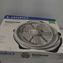 Lasko Wind Machine Fan, Air Circulator Fan with 3 Speeds, 20" Model 3300, Black