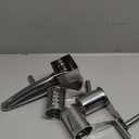 Honoson Rotary Cheese Grater Stainless Steel Handheld Rotary Parmesan Grater Cheese Cutter Slicer Shredder with 4 Stainless Drum for Grating Hard Chocolate Nuts Kitchen Tool