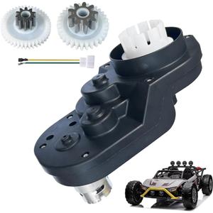 Power Wheels 24V DC RS555 40000RPM High Speed Torque Electric Drive Motor Gearbox Upgrade for Big Kids Ride on Toys Replacement Parts for Ford f150/Dune Racer/Pink RZR/Disney High 18V&20V