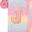Kids Wallet for Girl Birthday Gifts for Girls Small Girls Wallet for Kids with Coin Pocket Toddler Girl Gifts Stuff (J, Colored)