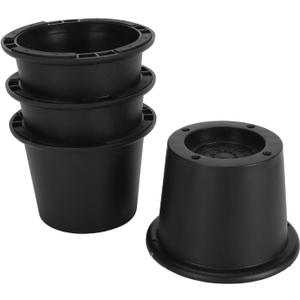 F&Y 4PCS Bed Risers Rubber Heavy Duty Chair Leg Lifts Furniture Riser Blocks for Desk Cabinet Sofa Couch Tables (Type 1)