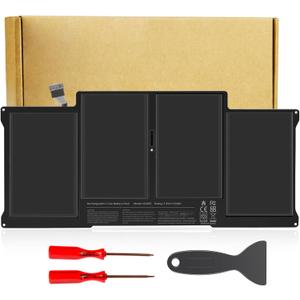 A1466 A1405 battery replacement for MacBook Air 13 inch A1466 (Mid 2012,Mid 2013,Early 2014, Early 2015,2017) A1369(Late 2010, Mid 2011 Version) 7200mAh,fits A1496 A1405 A1377 [Upgraded 3.0]