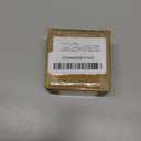 FIRJOY 2Pcs Heavy Duty Stainless Steel Closet Rod Bracket Holder (Gold, 1-1/4")