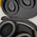 EarFun Wave Pro Active Noise Canceling Headphones, Wireless Over Ear Bluetooth Headphones, LDAC Hi-Res Sound, 5 Mics AI Clear Call, 80H Playtime, Multipoint Connection, Comfort Fit, Custom EQ via App (Black)