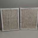 Filtrete 17x20x1 AC Furnace Air Filter, MPR 700, MERV 8, Tough on Pollen, Easy on Airflow, 3-Month Pleated 1-Inch Electrostatic Air Cleaning Filter, 2-Pack (Actual Size 16.69 x 19.69 x 0.81 in)
