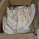 OKBA 20 Pack 15'' X 16'' Cotton Tote Bags for Painting,Lightweight Thin Tote Bags Bulk Reusable Grocery Shopping Cloth Bags，Suitable for Crafts, DIY, Tie Dye，Gift, Activity