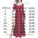 SILUI Women's Square Neck Double High Slit Long Sleeve Sexy Plus Size Sundresses Thigh Split Club Party Maxi Dresses (Black, L)
