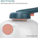 Aumuca Skin Friendly Self-Cleaning Slicker Brush for Dogs & Cats, Gentle Pet Grooming Tool for Shedding & Deshedding, Efficient Hair Remover for Long & Short Haired Pets