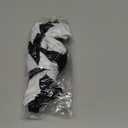 Velscrun Oversized Red White Midnight Black Hair Bows for Women Silky Satin Large Hair Ribbons Long Tail Bow Barrettes Stocking Stuffers for Teen Girls Gifts for Women Christmas Hair Accessories