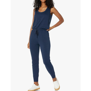 Amazon Essentials Women's Studio Terry Stretchy Jumpsuit for Exercise  Size S