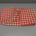 Waterproof Checkered Tablecloth Fabric - Rectangle 58x84 Inch Classic Gingham Buffalo Plaid Table Cloth for Indoor/Outdoor Use - Washable Table Cover for Kitchen, BBQs, and Parties