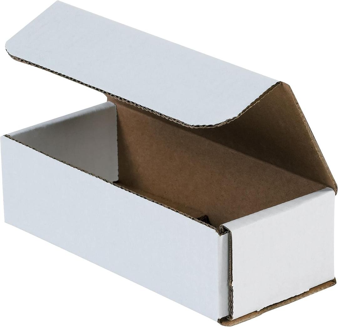BOX USA Shipping Boxes Small 7"L x 3"W x 2"H 50-Pack - Corrugated Cardboard Box for Moving, Mailing, Packing, Packaging and Storage