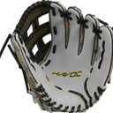 Easton | Havoc Youth Baseball Glove | Multiple Styles (Gray, S)