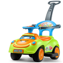 VEVOR Ride On Push Car, Push Car for Toddler 19 to 36 Months, Around Buggy with Guardrails, Handle & Under-seat Storage, 55 lbs Load Capacity, Foot-to-Floor Walker for Boys Girls, Green
