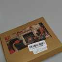 cshare Halloween Lights Battery Operated or USB, Creepy Cloth String Lights with Timer Waterproof 9.8ft 30LED Purple String Lights Halloween Decortions for Fireplace Window Door Mirror