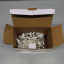 Brizled Clear Christmas Lights, 300 Count 69.6ft Incandescent White Lights String, Connectable 120V UL Certified Indoor/Outdoor White Light on White Wire for Room, Birthday, Wedding, Party, Warm White