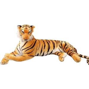 Large Stuffed Tiger Plush Toy- Giant Tiger Stuffed Animal -Big Plush Toy (40 Inches,Excluding Tail) (Yellow)