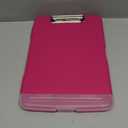 Rimilak Plastic Clipboard with Storage, 8.5 x 11 High Capacity Folio Nursing Case with Pen Holder, Size 14.2 x 9.6 x 1.2″ Folder Side-Opening for Classroom, Teacher, Student, Smooth Writing