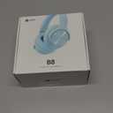 Picun B8 Bluetooth Over Ear Headphones, 120H Playtime with 3 EQ Modes, Low Latency, Hands-Free Calls, Deep Bass for Travel, Home, Office & PC (Cyan)