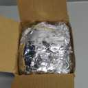 50 Ft Silver Christmas Tinsel Garland - Metallic Twist Shiny Hanging for Tree Decorations, Xmas Holiday, Home Indoor Outdoor Party Supplies Decor