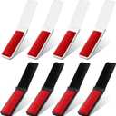 8 Pcs Travel Lint Brush, Portable Compact Foldable Lint Brush Reusable Mini Lints Remover for Clothes Furniture Pet Hair, Lightweight Lints Cleaner Brushes Tool for Travel Home Car Use
