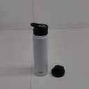 HASLE OUTFITTERS Insulated Water Bottle 22 oz Double Wall Stainless Steel Water Bottle Wide Mouth with Straw Lid & Spout Lid Keeps Cold or Hot(White,1) (22 Ounces)