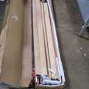 Sweetcrispy Solid Wood Bed Frame, Full Size Bed Base with Wood Slat Support, Sturdy, Stylish & Noise-Free Design, No Box Spring Needed, Easy Assembly, 12 in Natural Pine (Brown)