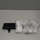 Festanlee 6 Pack Christmas Stocking Holders Ornament Hooks Mantel Weighted Stocking Hangers Metal Hanging Hooks Heavy Duty Stocking Holders Bases for Mantel Fireplace Party Decoration (Black, 6)