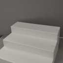 CiaoHER Large Acrylic Wine Liquor Bottle Rack 3 Tier White Countertop Riser Display for Bar Coffee Leisure Station Retail Store Shop Grocery Collection Organizer Stand (16''-2pack)