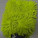 Chemical Guys MIC493 Chenille Premium Scratch-Free Microfiber Wash Mitt, Lime Green, 9.6" x 2.3" x 7"
