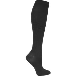 Dr. Scholl's womens Graduated Compression Knee High - 1 & 2 Pair Packs Casual Sock, Black, 6.5-12 US