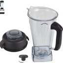 For Blenders 64Oz Container, replace 5000 5200 6300 6500 7500 Pro 200 500 750 vm0101 vm0102 E310 320, compatible with Classic/Explorian/Professional/Propel Series Pitcher Jar Cup
