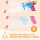 MooMoo Baby Leakproof Diaper Pants for Potty Training 2 Packs Bedtime Potty Training Pants for Boys and Girls, 5-7 Year