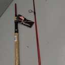 Berkley 7’ Cherrywood HD Spinning Rod, One Piece Spinning Rod, 8-17lb Line Rating, Medium Heavy Rod Power, Fast Action, 1/4-1 oz. Lure Rating,Red