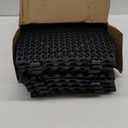 MAXWAVE 18 Pack 12" x 12" Modular Interlocking Floor Mats, Soft PVC Non-Slip Drainage Tiles, Splicing Rubber Cushion Flooring for Deck, Shower, Pool, Basement, Shed, Indoor and Outdoor Use (Black)