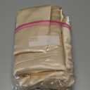 Love's cabin Satin Sheet Set, 3 Piece - Twin XL, Beige, Luxury Silky Soft Bed Linen with Deep Pockets