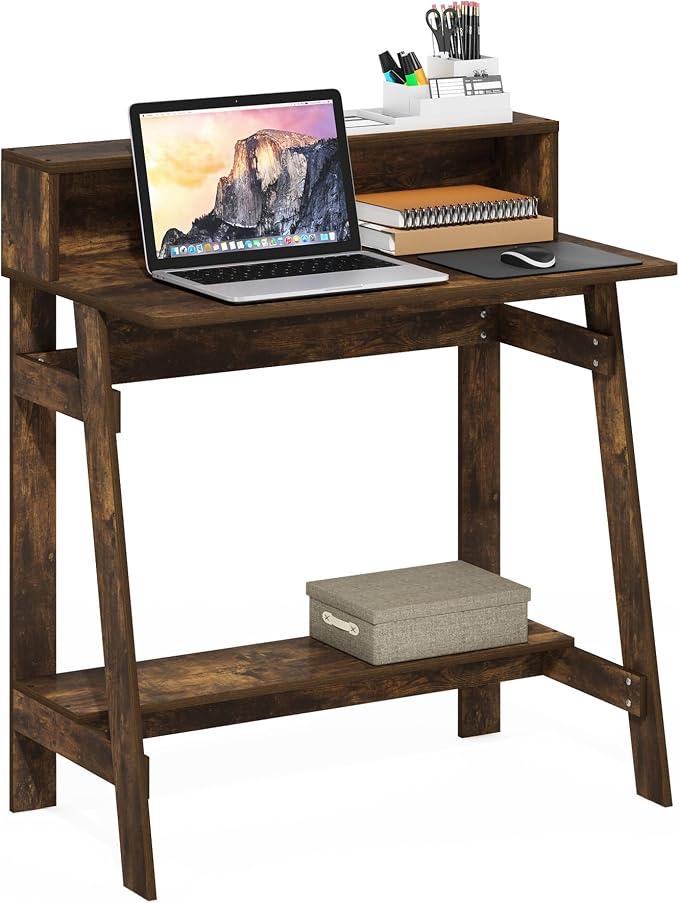 Furinno Simplistic a Frame Computer Desk, Espresso, 32 inches
