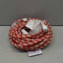 Joiedomi 40FT LED Candy Cane Rope Lights, Waterproof Outdoor 360 LED Christmas Decor Lights for Garden Yard Party Xmas Christmas Holiday Decorations (Red & Warm White)