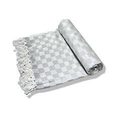 Checkered Gray Blanket/Scarf