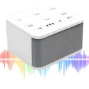 Big Red Rooster Noise Sleeping Machine - Kids White Noise Machine - Baby Soother with Rain and Nature Sounds - Portable Sound Machine for Sleeping, Noise Cancellation for Room or Office - 4x4x3 Inches