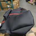 Deck Car Seat Covers, Black And Red