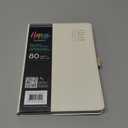 Happy Planner Undated Guided Disc-Bound Journal, 80 Pages, A5 Size, Wellness Layout, Ivory