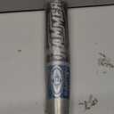 Easton | Hammer Slowpitch Softball Bat | Approved for Play on All Fields | Loaded | 12" Barrel (34" / 28 oz., Grey/Optic Yellow)