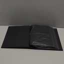 8x10 Photo Album 168 Pockets Holds 168 Photos, Large Capacity Leather Cover Family Wedding Baby Photo Book for 8 x 10 Pictures, Photo Album 8x10 with Black Inner Pages (Black)