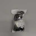 FAMOMI PS5 Controller Skin, Anti-Slip Soft Silicone Protective Cover Case for Playstation 5 Dualsense Controller Grip Accessories, 2 Pack with 8 x Thumb Grip Caps (Black Mix White)