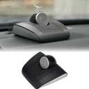 WDiYA Car Surface Mount Speakers Premium Bass + Silk Film Tweeter Unit High-Performance Center-Channel Speakers Audio System Universal Mid-Dash Center Console Stereo Surround Easy No-Cut Installation (Black001B, Black)