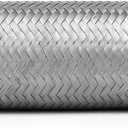 RP Remarkable Power, RK7536 Exhaust Flex Pipe 2" x 8" Heavy Duty Stainless Steel 12"OL